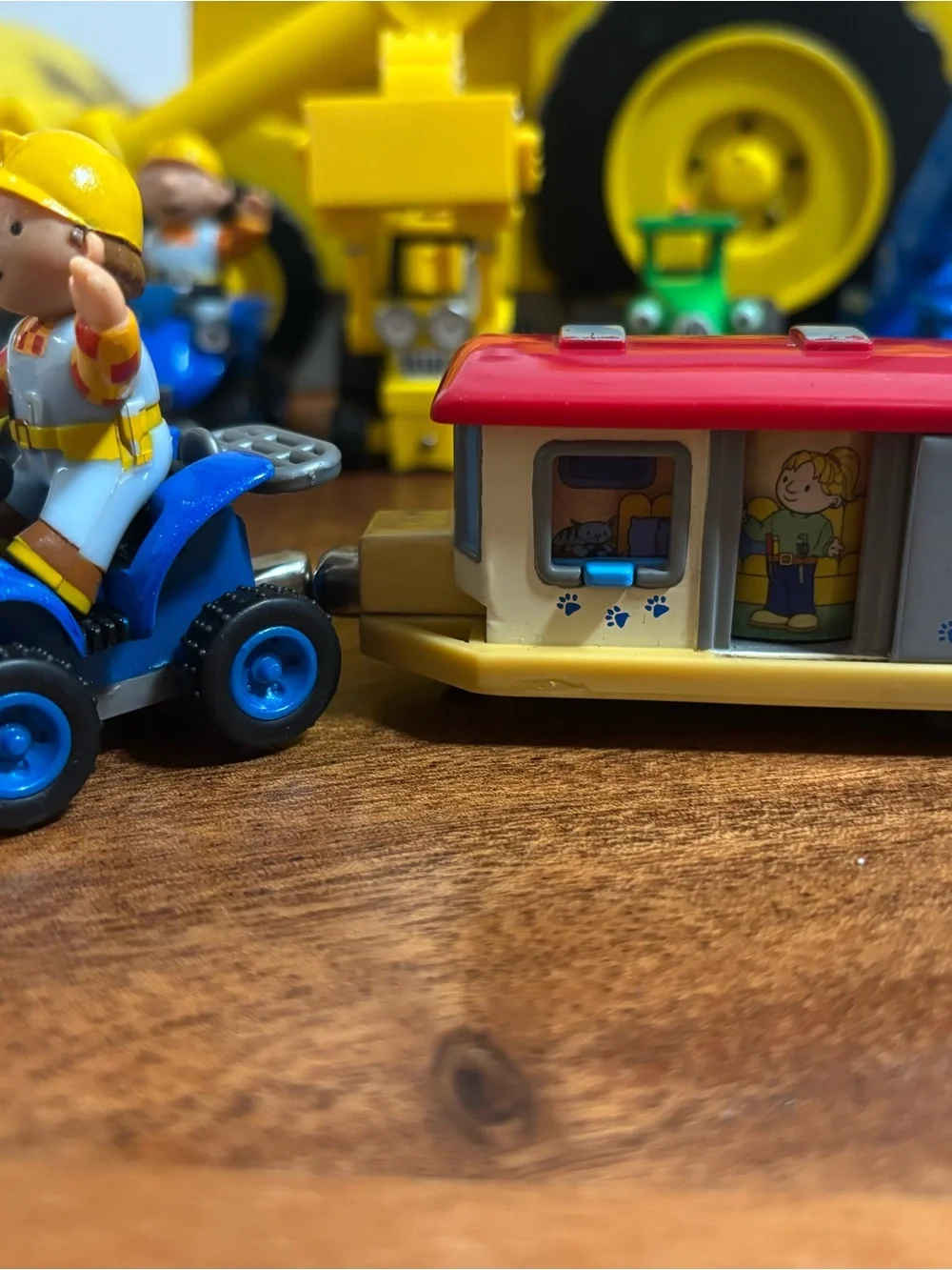 9 piece original bob the builder toy lot